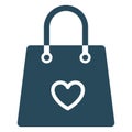 shopping bag, shopper bag Isolated Vector Icon which can be easily modified or edited