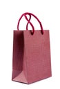 Shopping bag on white background