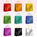 Shopping Bags Royalty Free Stock Photo