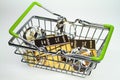 Shopping basket Royalty Free Stock Photo