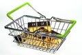 Shopping basket Royalty Free Stock Photo