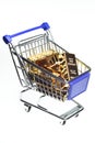 Shopping basket Royalty Free Stock Photo
