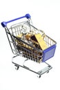 Shopping basket Royalty Free Stock Photo