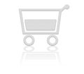 Shopping basket, cart button