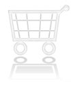 Shopping basket, cart button