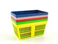 Shopping baskets Royalty Free Stock Photo