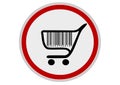 Shopping cart Royalty Free Stock Photo