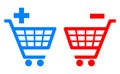 Shopping cart Royalty Free Stock Photo