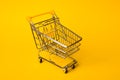 Shopping cart concept of shopping and sales, retail and shops.