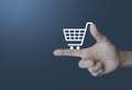 Shop online concept Royalty Free Stock Photo