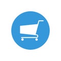 Shopping Cart Icon, flat design best vector icon Royalty Free Stock Photo