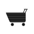 Shopping Cart Icon Isolated