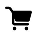 Shopping Cart Icon. Cart Symbol For Online Shop. Trolley Web Store Button. Royalty Free Stock Photo