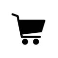 Shopping Cart Icon. Vector shopping cart Icon. Shopping cart illustration for web, mobile apps. Shopping cart trolley Royalty Free Stock Photo