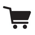 Shopping cart icon Royalty Free Stock Photo