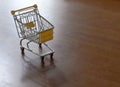 Shopping cart mode Royalty Free Stock Photo