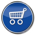 Shopping cart, shop and economy