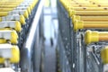 Shopping cart in supermarket. Royalty Free Stock Photo