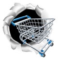Shopping Cart Trolley Concept Royalty Free Stock Photo