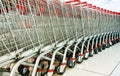 Shopping carts Royalty Free Stock Photo