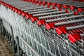 Shopping carts Royalty Free Stock Photo