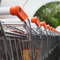 Shopping carts Royalty Free Stock Photo