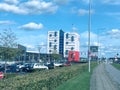 Shopping center in the Herning,Denmark Royalty Free Stock Photo