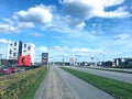 Shopping center in the Herning,Denmark Royalty Free Stock Photo