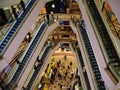 The SHOPPING CENTRE, MALAYSIA, KUALA LUMPUR, interior of huge shopping center 12 1 2024, Kuala Lumpur 12 1 2024 Royalty Free Stock Photo