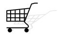 Shopping chart vector