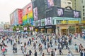 Shopping crowd