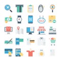 Shopping and E Commerce Colored Vector Icons 4