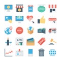 Shopping and E Commerce Colored Vector Icons 5