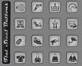 Shopping and e-commerce icon set