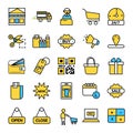 shopping, E-commerce vector icon