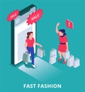 Shopping Fast Fashion Composition