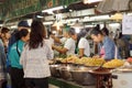 Shopping for food in Thai local market