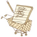 Shopping List Icon