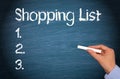 Shopping List