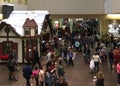 Shopping mall Christmas holiday interior