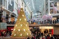 Shopping Mall decorated for Christmas