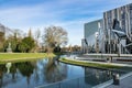 Shopping Mall, Park Hofgarten, Koe-Bogen, Dusseldorf Royalty Free Stock Photo