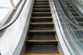 Shopping mall Escalator Royalty Free Stock Photo
