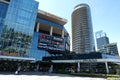 Shopping Mall, hotels and residentials in Levent, Istanbul in Turkey. City, office Royalty Free Stock Photo
