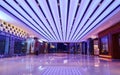 Shopping mall lobby led ceiling lighting Royalty Free Stock Photo