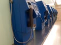 Old public phones.