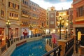 Shopping Mall in The Venetian Macao Royalty Free Stock Photo