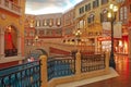 Shopping Mall in The Venetian Macao Royalty Free Stock Photo