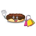 Shopping maple bacon bar character cartoon