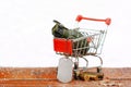 Military surplus shopping cart